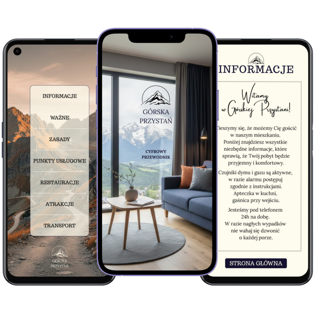 Szablon przewodnika dla wynajmu krótkoterminowego